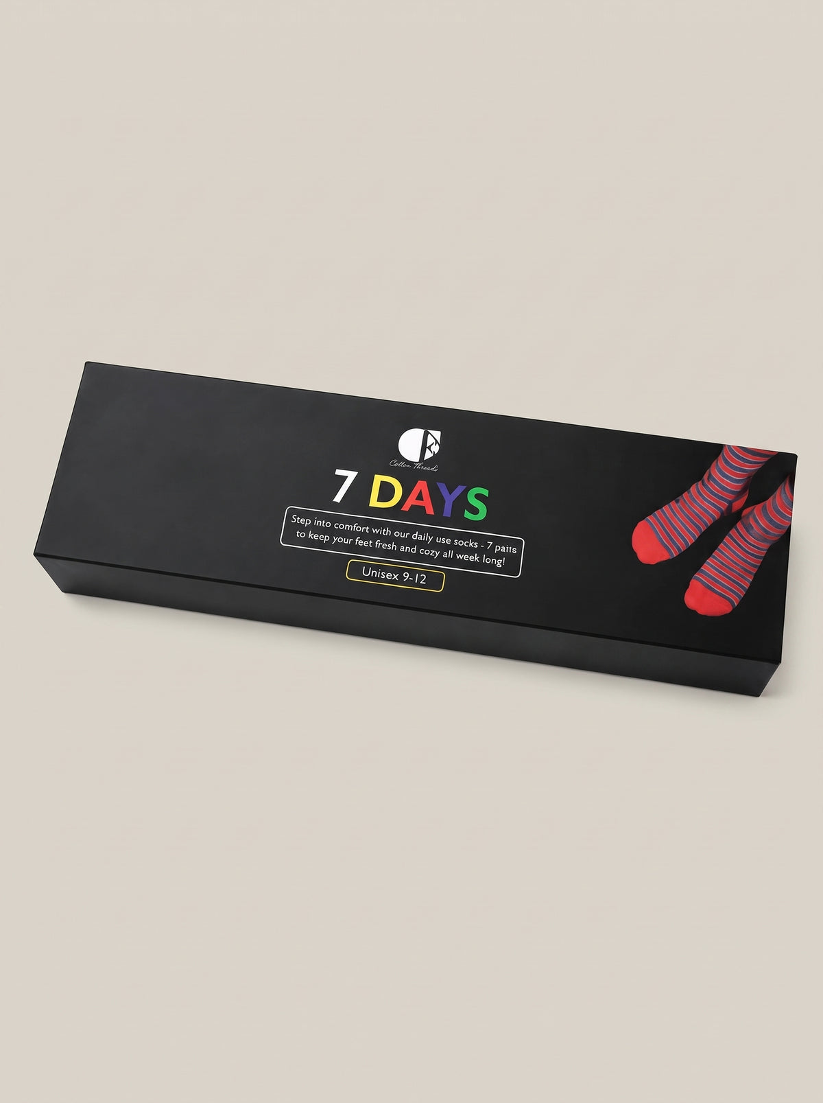 Elite Moza Signature 7-Pair Sock Box