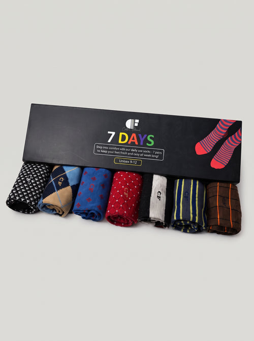 Elite Moza Signature 7-Pair Sock Box